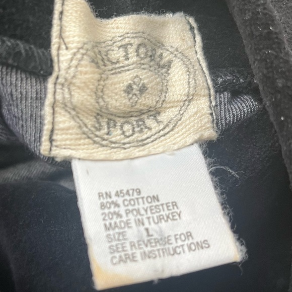 Vintage Victoria secret sport velour pullover mock Foldover turtleneck Sz Large - Picture 4 of 6